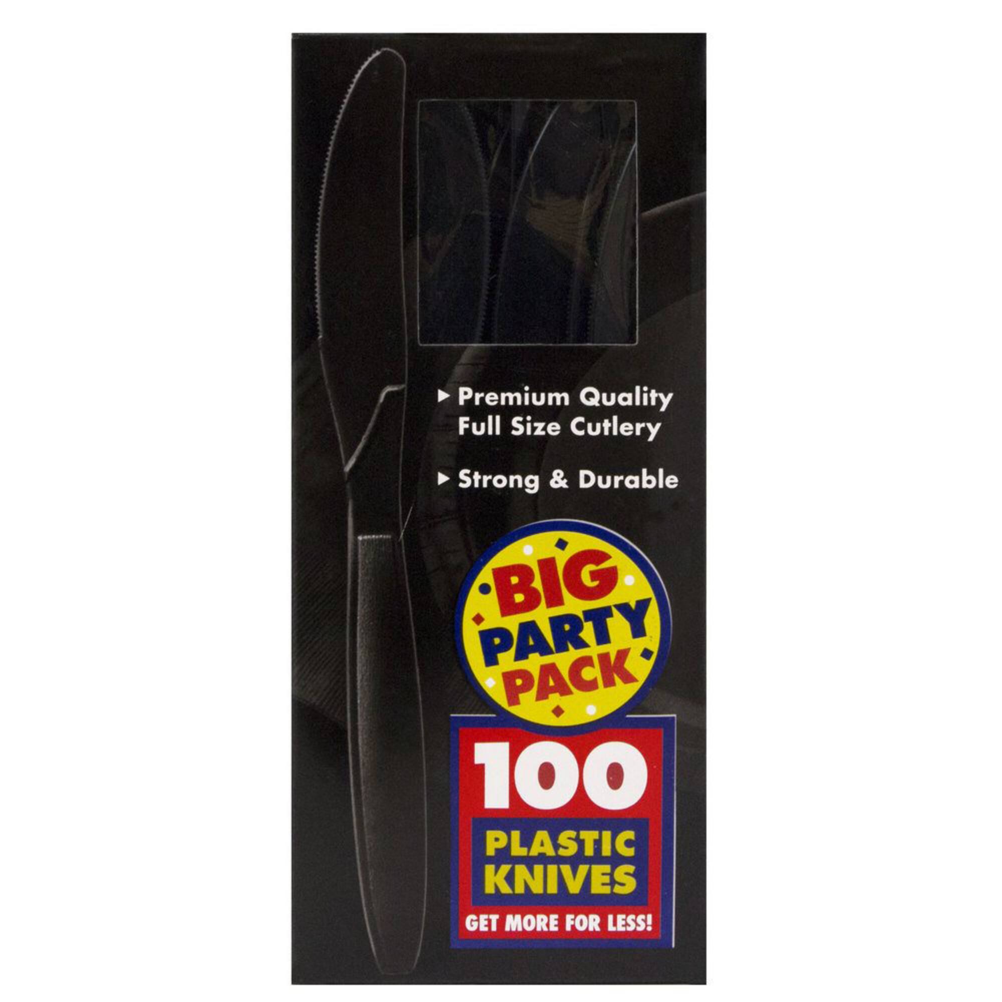 JAM Paper Premium Plastic Knives